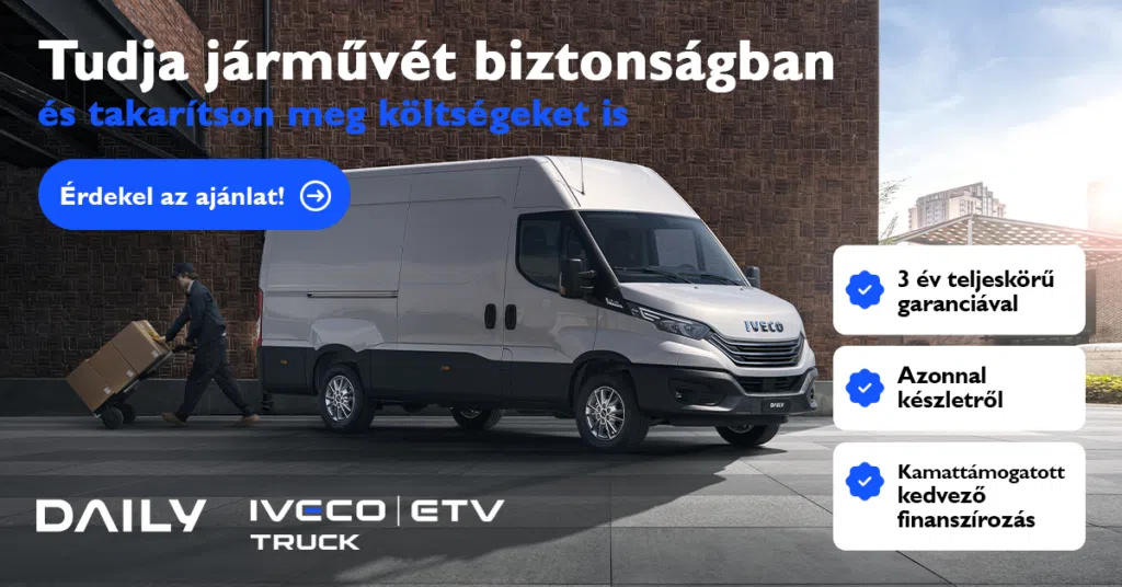 ETV Truck | IVECO Daily készletkisöprés