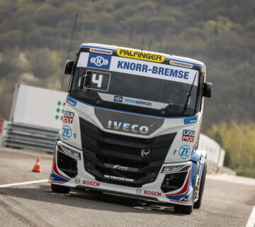 ETV Truck | Az IVECO részt vesz a 2022-es Kamion-Európa-Bajnokságon „Die Bullen von IVECO” elnevezésű kamionjával