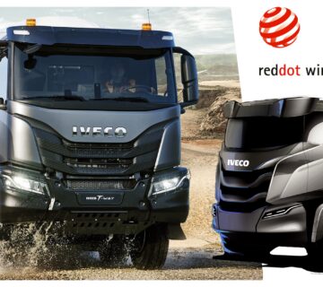 ETV Truck | Az IVECO T-Way elnyerte a rangos Red Dot: Terméktervezés 2022 Díjat