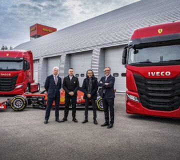 ETV Truck | Az IVECO két IVECO S-Wayt biztosít a Scuderia Ferrari számára