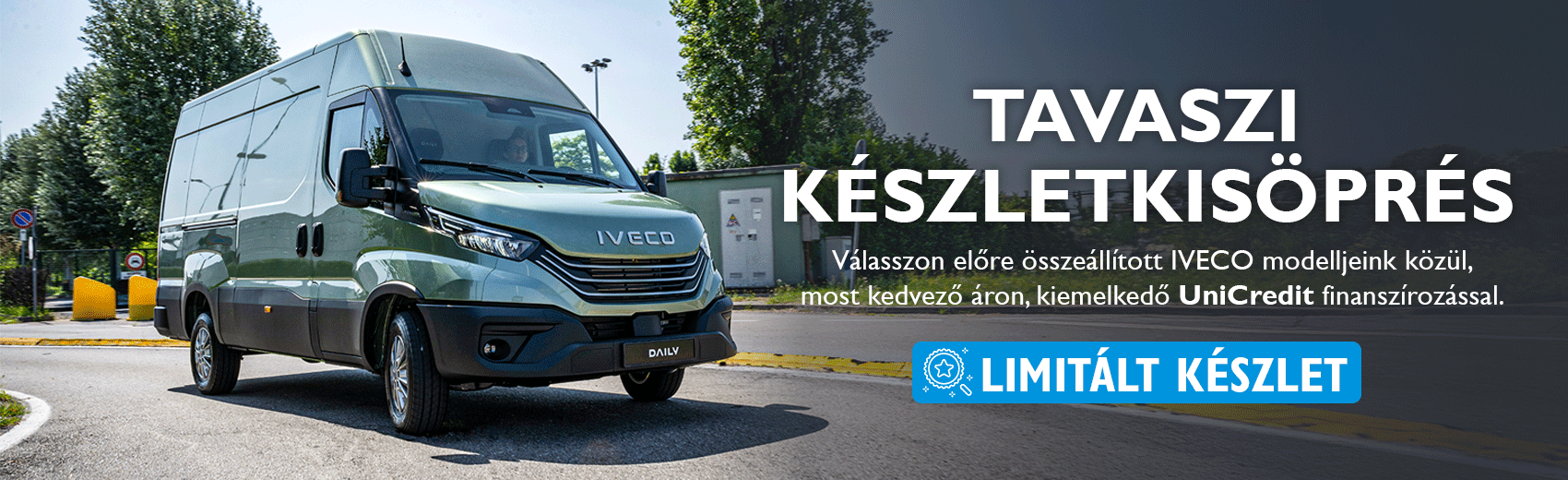 IVECO Daily Furgon Készletkisöprő