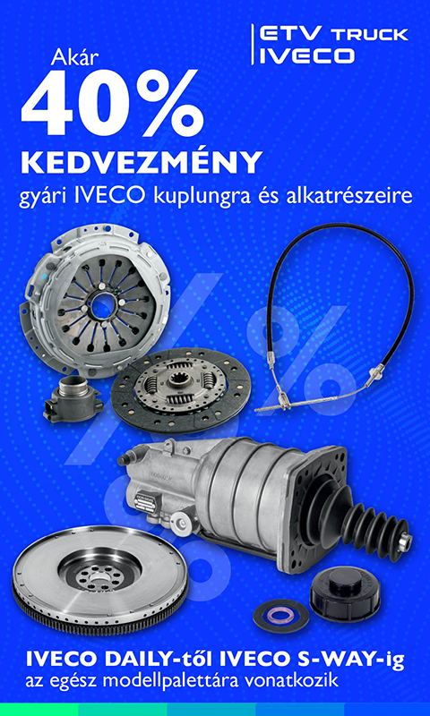 IVECO Daily Furgon Készletkisöprő