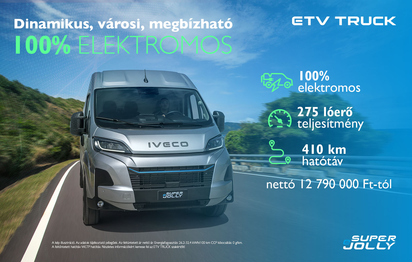IVECO eSuperJolly – 100% elektromos furgon 2 IVECO eSuperJolly – 100% elektromos furgon